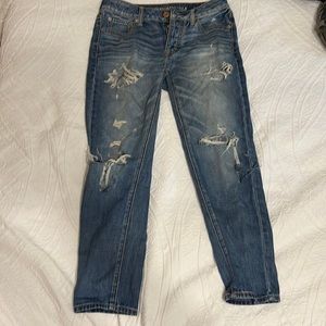 Boy Crop AE jeans size 0